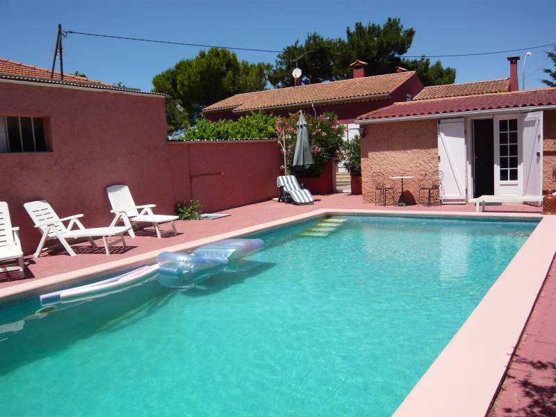 Vente Villa T4 Marignane 13700 La Clinique PP Individuelle sans vis a vis 770m² de jardin avec piscine